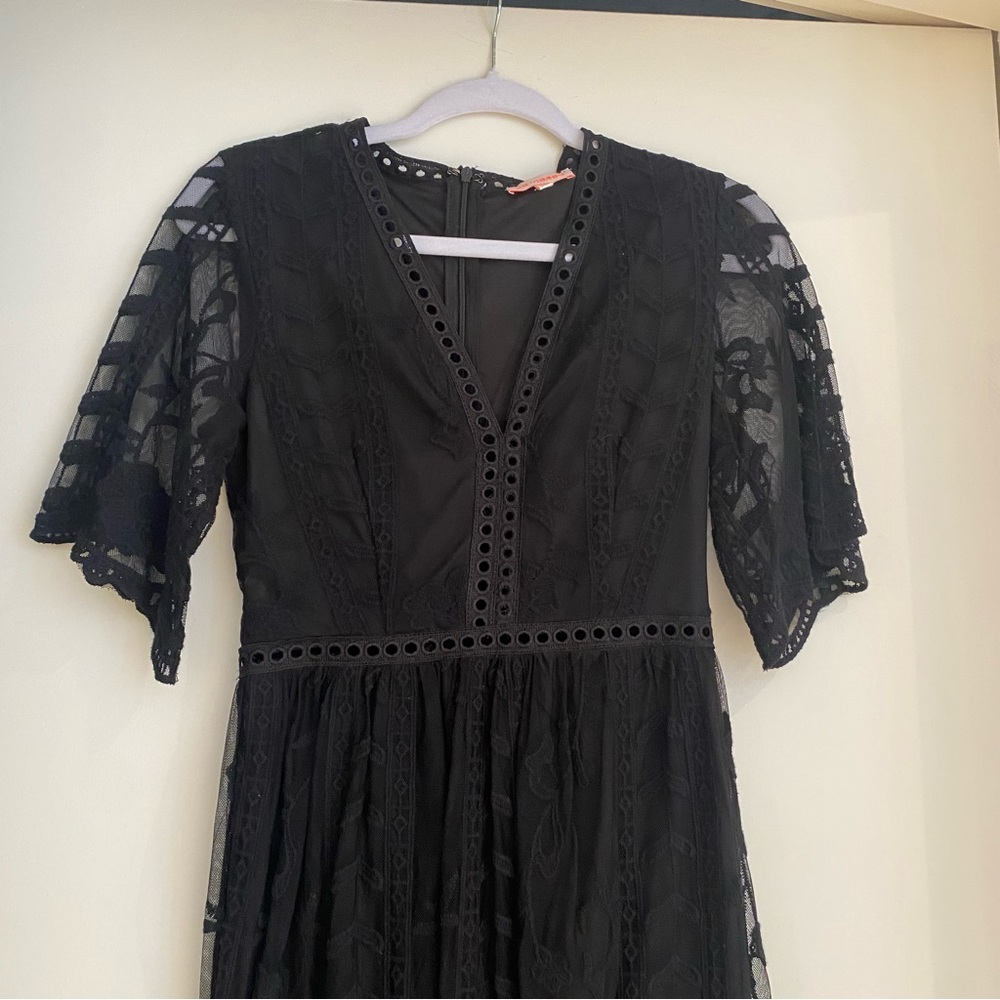 Black Lace Dress